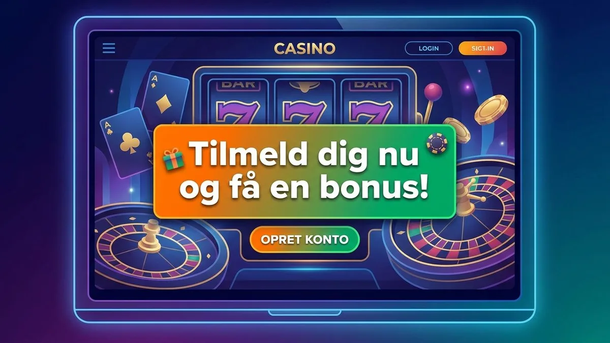 Tilmelding med bonus